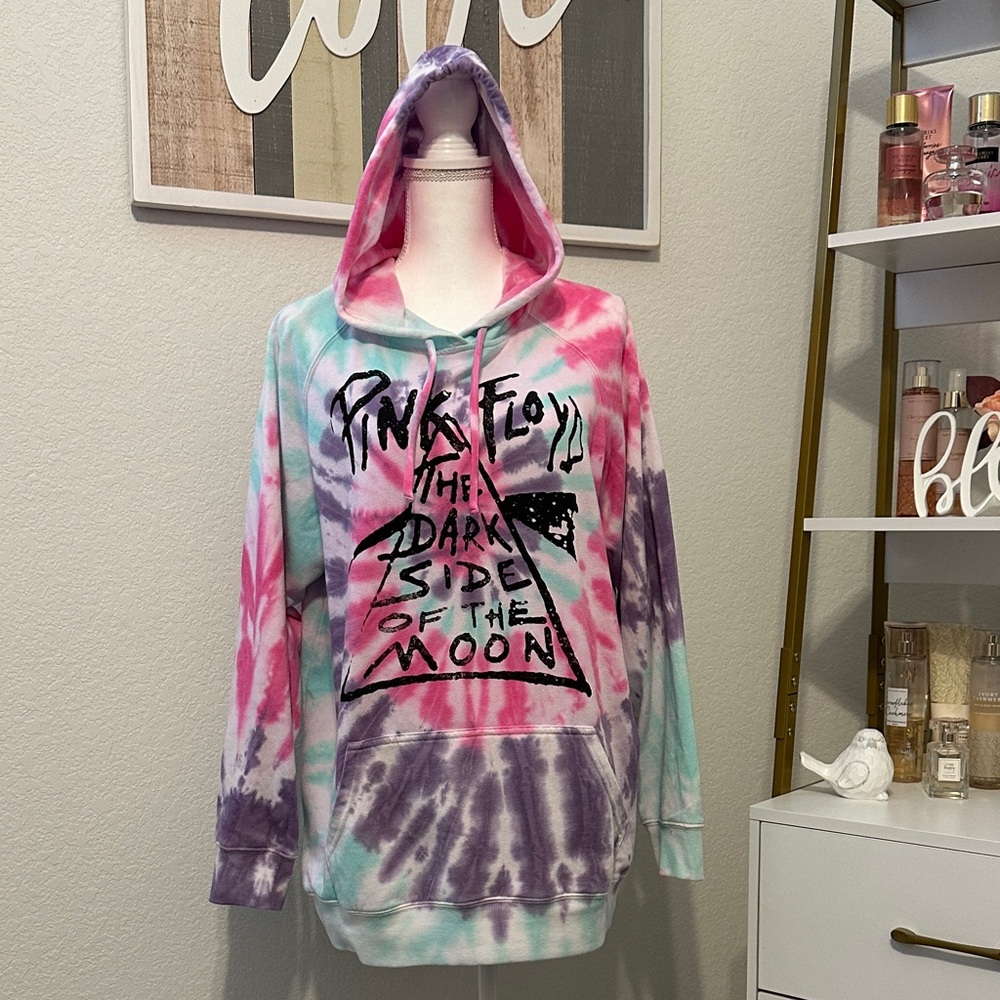 Pink Floyd Pastel Tie-Dye Hoodie